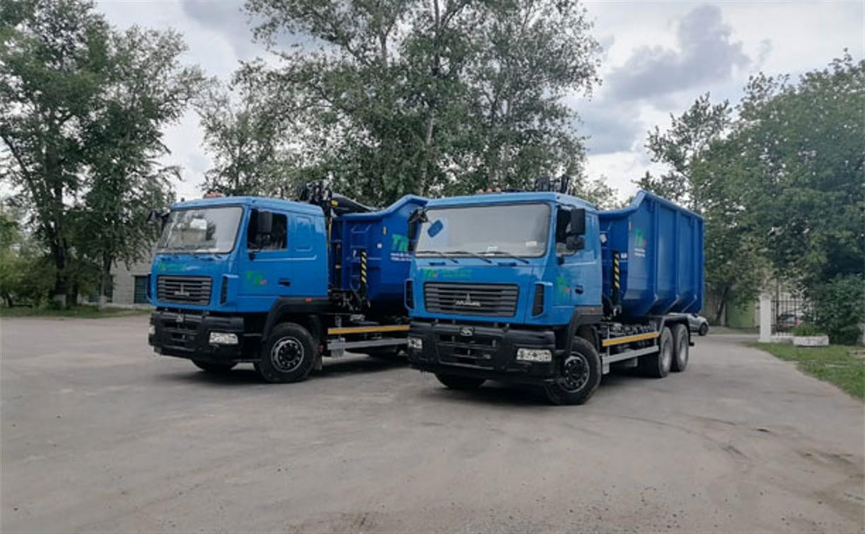 Автопарк Тульского филиала ООО «МСК-НТ» пополнился новой техникой для вывоза крупногабаритных отходов 