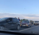 В Туле на Калужском шоссе столкнулись четыре машины