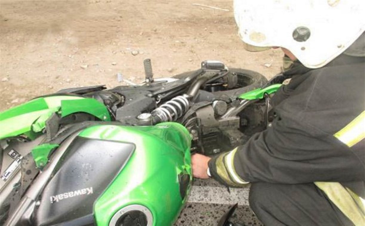 В Узловой в результате ДТП пострадали женщина-водитель и мотоциклист