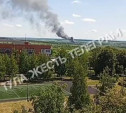 «Сильный пожар в Киреевском направлении»: утром в Куракино у фермера сгорела полевая кухня 