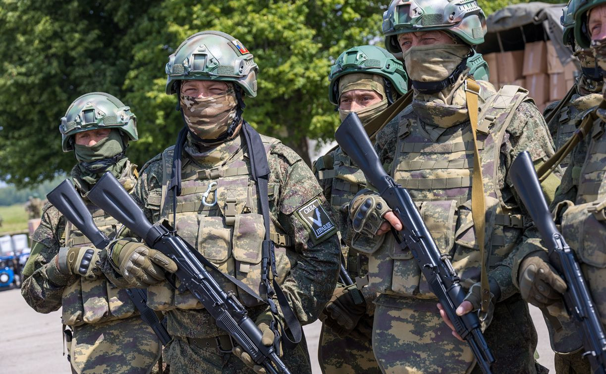 Бойцы-контрактники батальона «Тула» готовятся к отправке в зону СВО: фоторепортаж