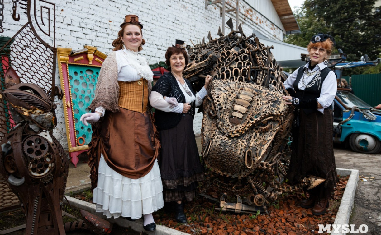 Туляков приглашают на выставку арт-объектов из металла «Стимпанк-2025»