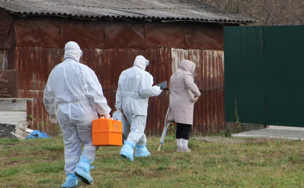 В Тульской области новый рекорд по числу заболевших коронавирусом за сутки