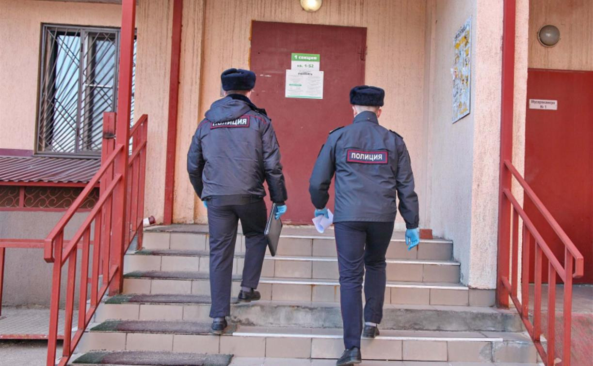 Тульские полицейские провели 18000 проверок соблюдения карантина
