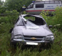 На Венёвском шоссе мужчина разбился на «Шевроле Нива»