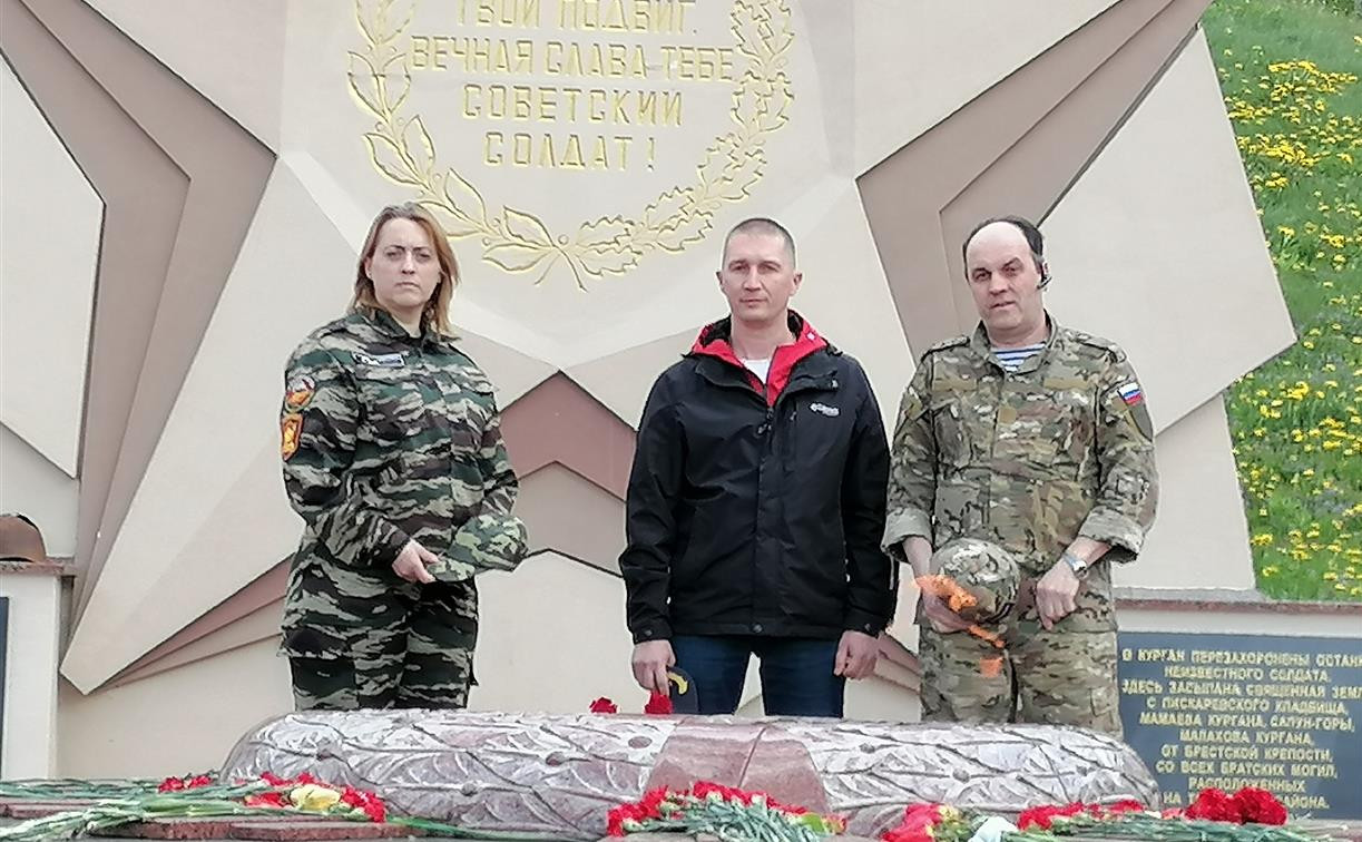 Тульские поисковики помогли жителю Саратовской области найти могилу прадеда