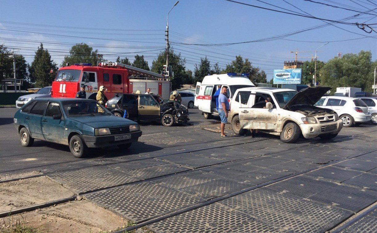 В аварии на проспекте Ленина пострадала женщина
