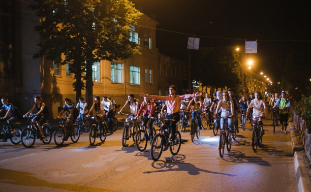 Тульских велосипедистов приглашают на ночной парад