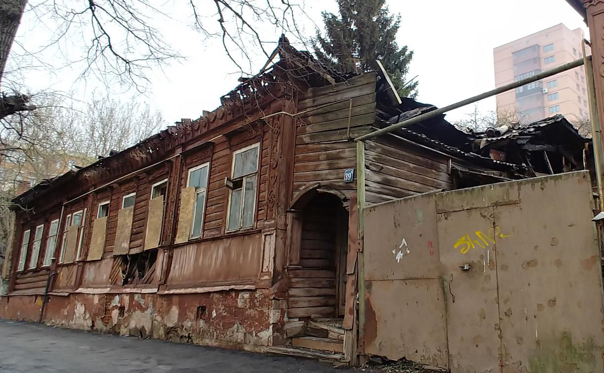 Пожар на ул. Пушкинской в Туле: эксперт нашел признаки поджога