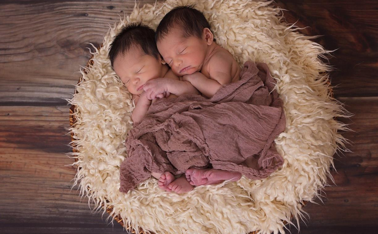 С начала года в Тульской области родилось 39 пар двойняшек и одна тройня