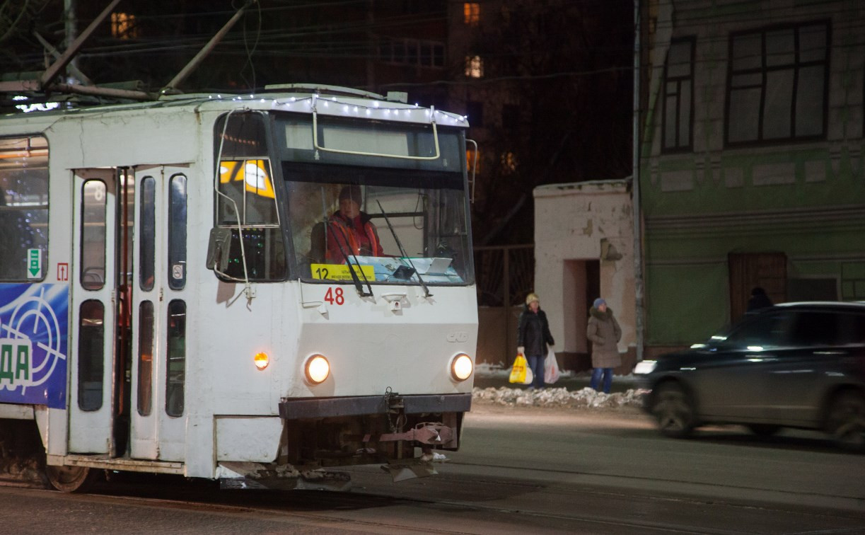 Движение на участке улицы М. Горького в Туле временно ограничат: трамвай изменит маршрут