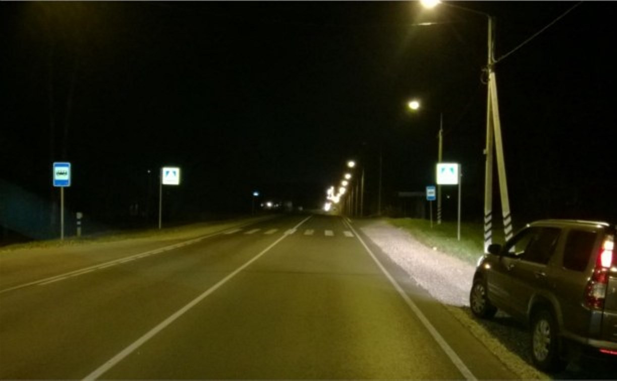 На трассе "Крым" автомобилист сбил женщину-пешехода 