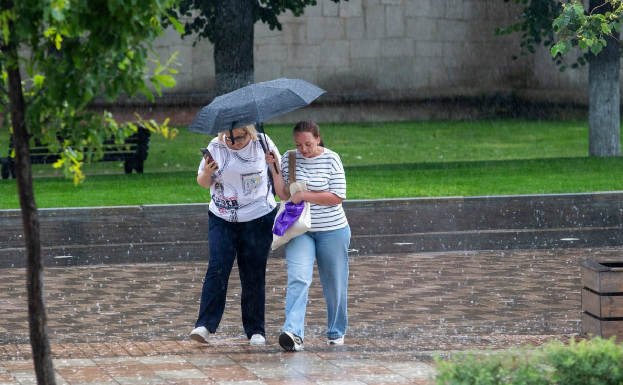Погода в Туле 19 июля: проливные дожди, грозы и град