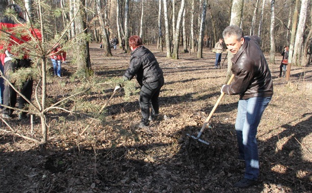 В Новомосковске прошел первый городской субботник