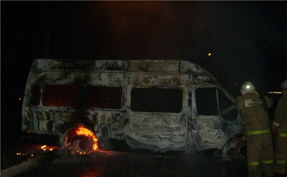 Ночью в Ленинском районе сгорели два автомобиля