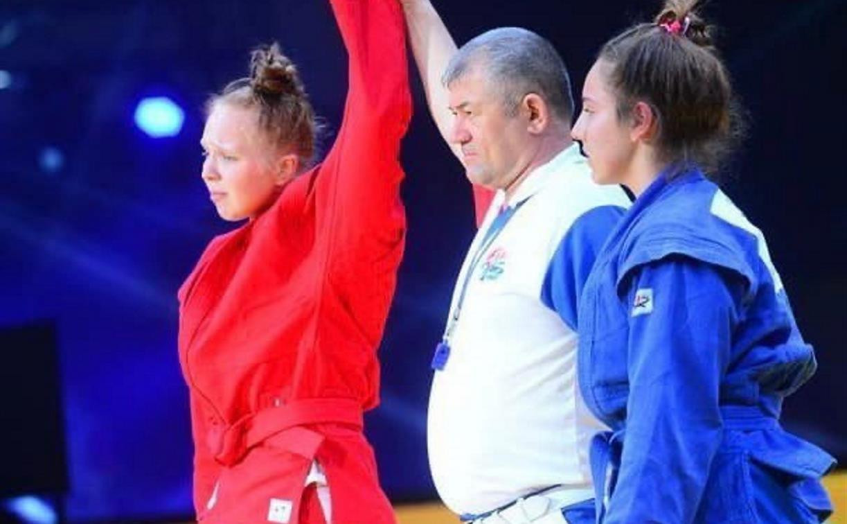 Тулячка Елена Алленова взяла серебро на Первенстве России по самбо