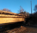 В Донском разрушается мост