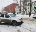В Туле на ул. Тимирязева столкнулись Renault и Nissan