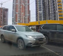 На ул. Оборонной торопливый водитель едва не устроил ДТП