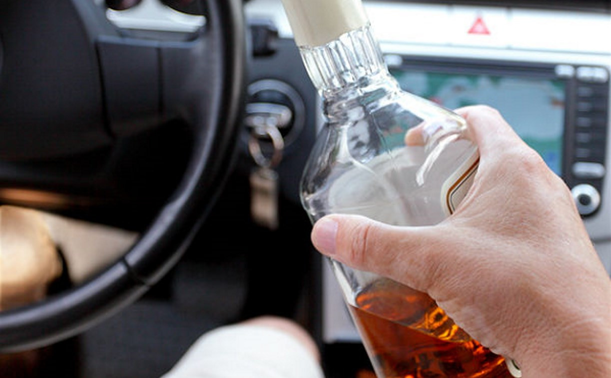 За прошедшие выходные в Тульской области поймали 45 пьяных водителей 