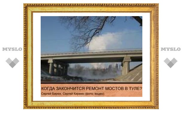 Когда в Туле отремонтируют мосты?