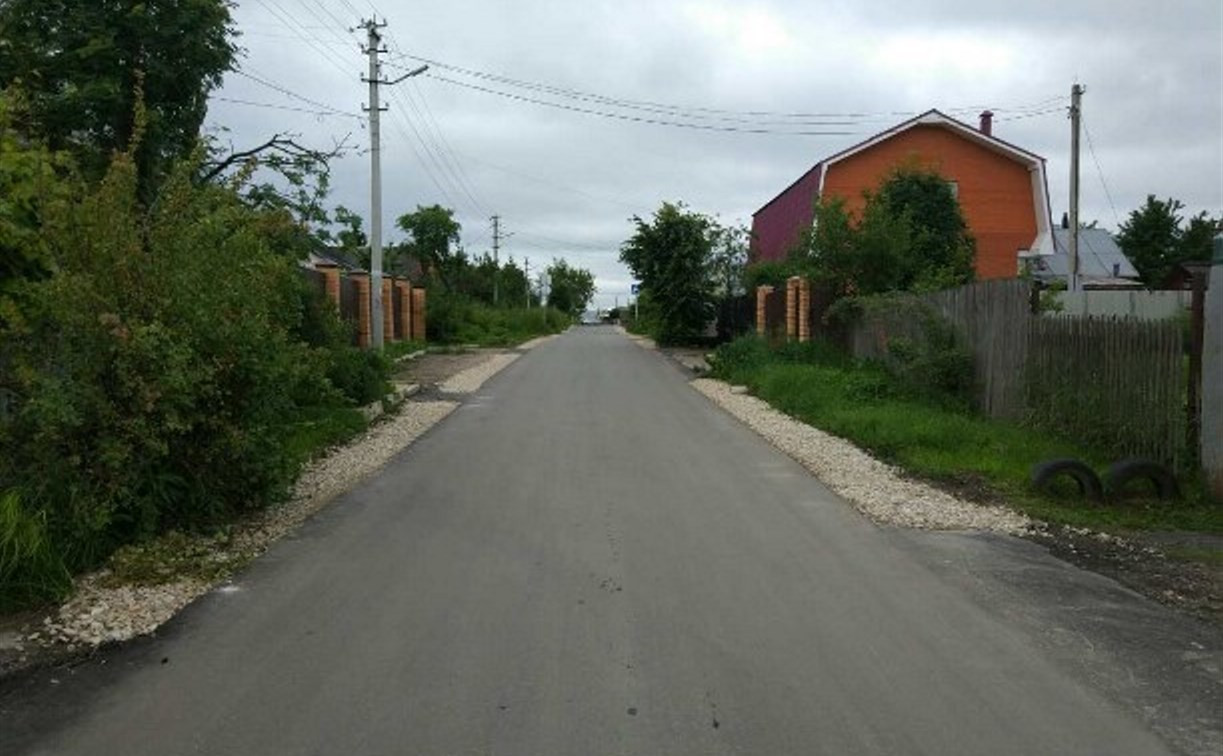 В Туле за неделю отремонтировали около 40 тысяч квадратных метров дорог