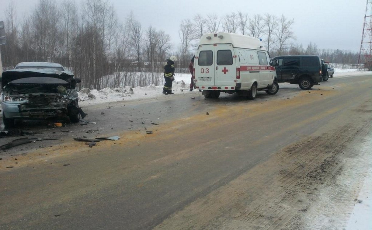 На выходных в авариях в Тульской области пострадали пять человек