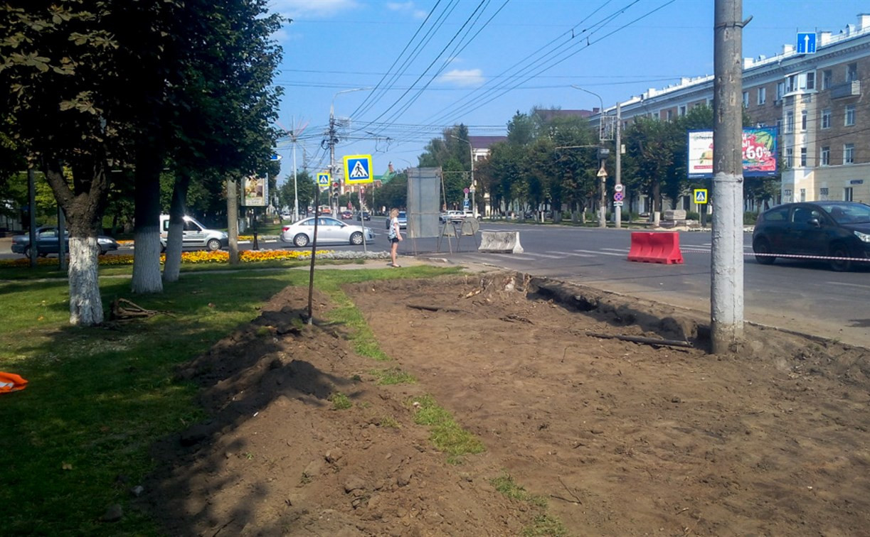 На проспекте Ленина появятся 11 парковочных карманов