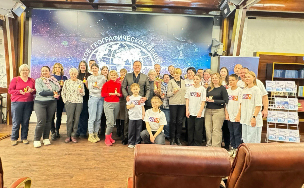 Молодежный центр представил Тульскую область в штаб-квартире РГО