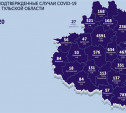 Карта распространения коронавируса в Тульской области: данные на 12 октября
