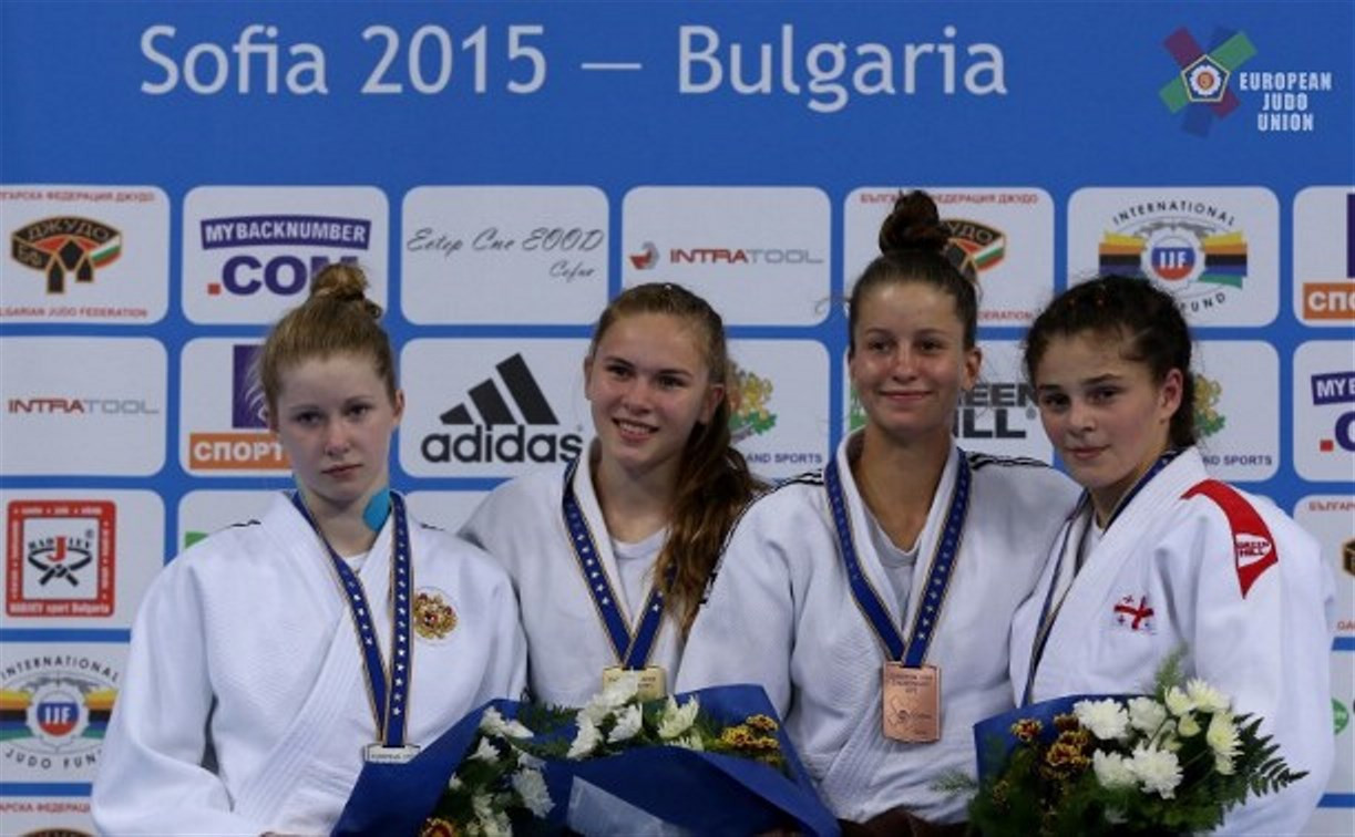 Тульская дзюдоистка стала чемпионкой Европы в составе сборной России