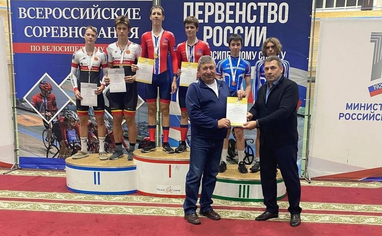 Туляки взяли серебро на первенстве России по велоспорту на треке