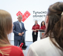 Губернатор Миляев встретился с молодежью из Тульской и Ленинградской областей