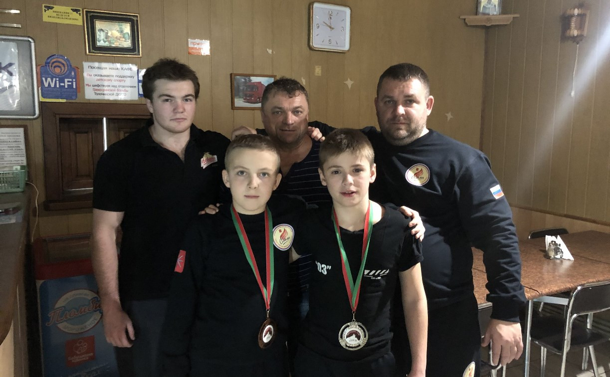 Тульские борцы из спортшколы «Олимп» привезли медали с белорусского турнира