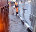 В Туле после сильного дождя ликвидируют подтопления