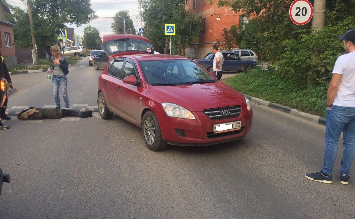 В Туле под колесами московского авто погибла пенсионерка