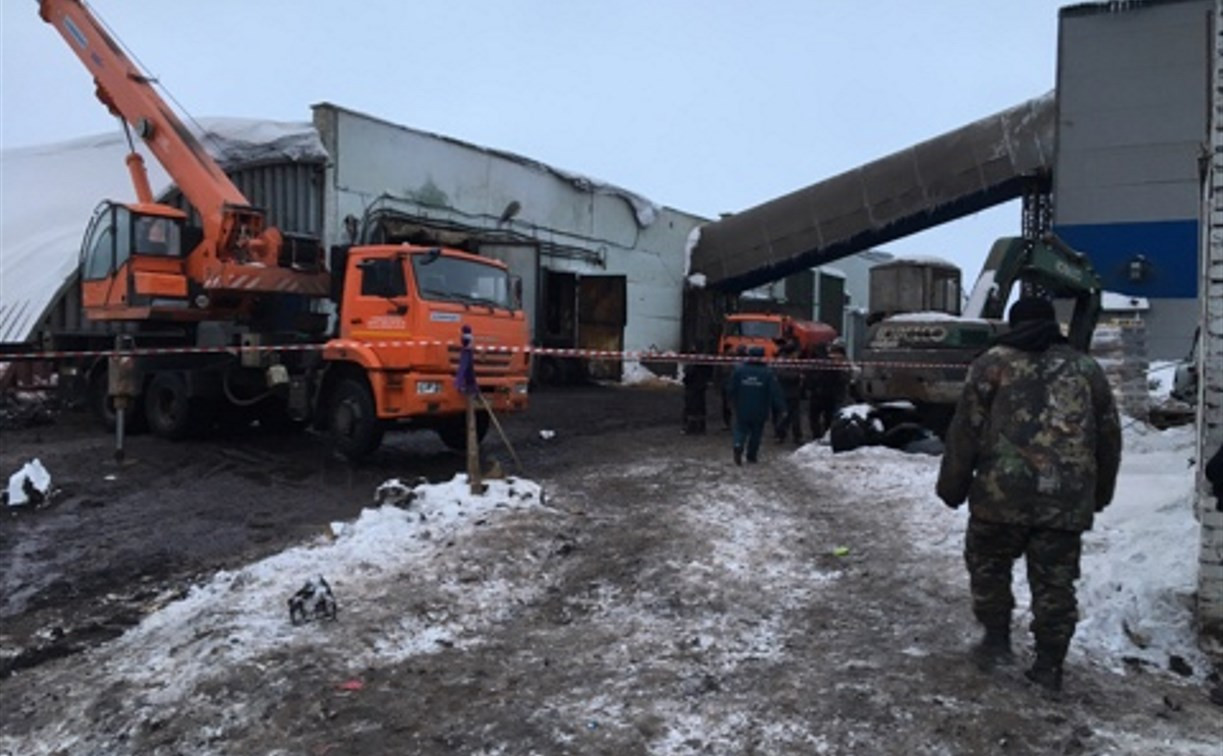 Обрушение ангара в Чернском районе: стала известна причина ЧП