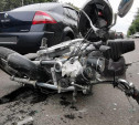 В Туле на улице Металлургов сбили мотоциклиста