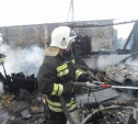 В Плавском районе в гараже сгорел автомобиль  «Рено Винд»