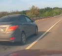 В Туле водитель решил, что обгон на мосту теперь разрешен