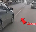 «Накажи автохама»: водитель Honda просвистел по встречке на Одоевском шоссе