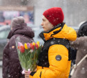 Туляки покупают цветы к 8 марта: фоторепортаж Myslo