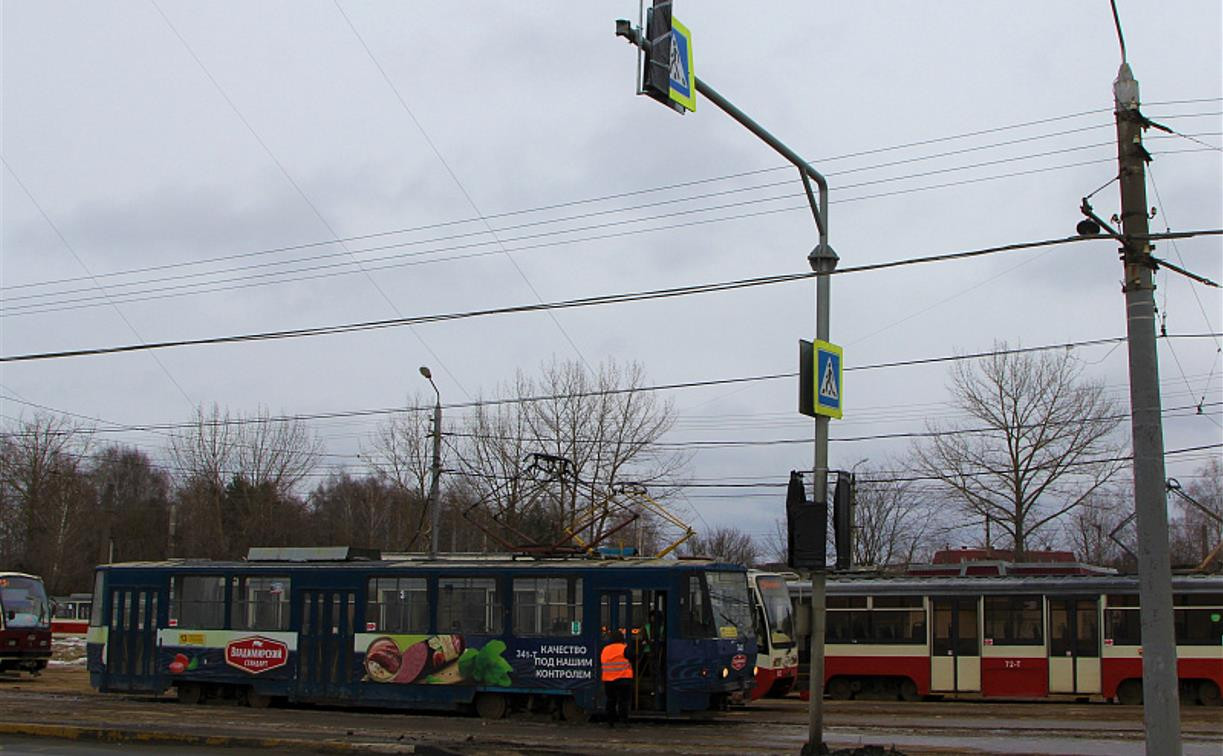 На Щекинском шоссе в Туле установили новый светофор