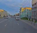 На проспекте Ленина в Туле около здания прокуратуры запрещены левый поворот и разворот