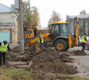 В Туле начали ремонтировать ул. Демидовскую