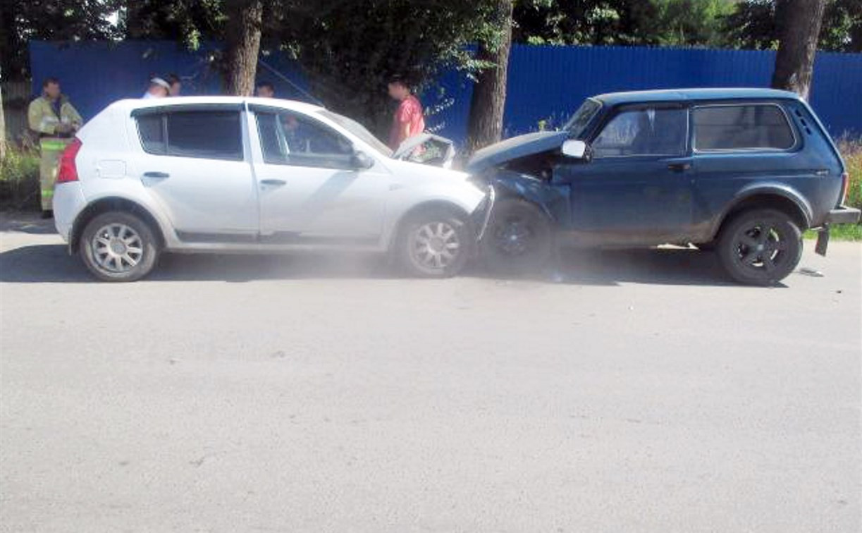 В ДТП на ул. Приупской в Туле пострадали два человека