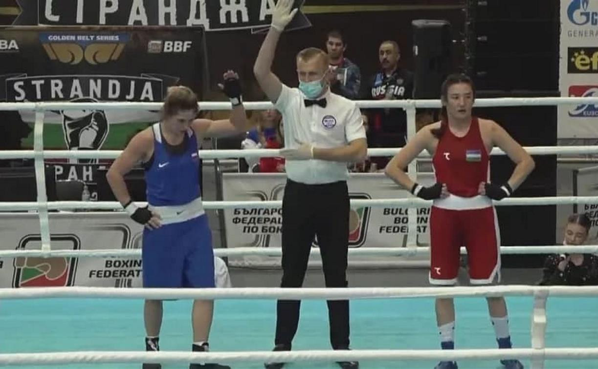 Тулячка Дарья Абрамова вышла в полуфинал международного турнира по боксу