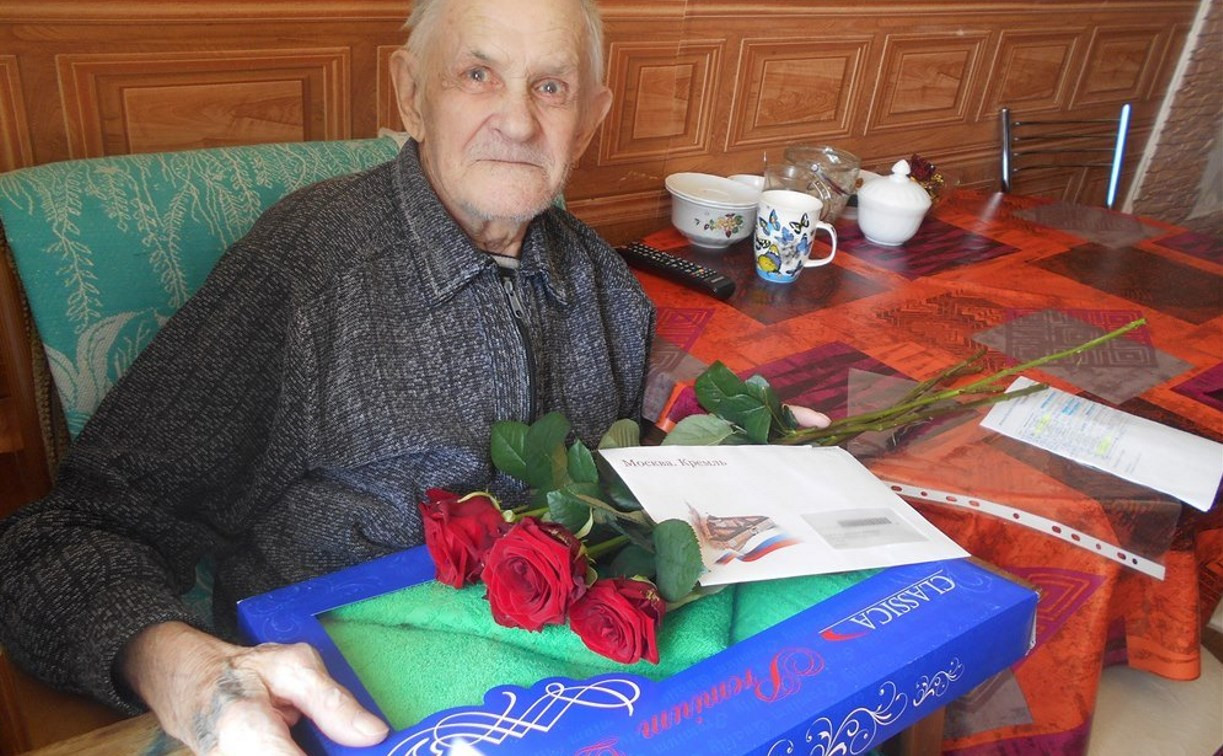 В Туле ветеран войны отметил 100-летний юбилей