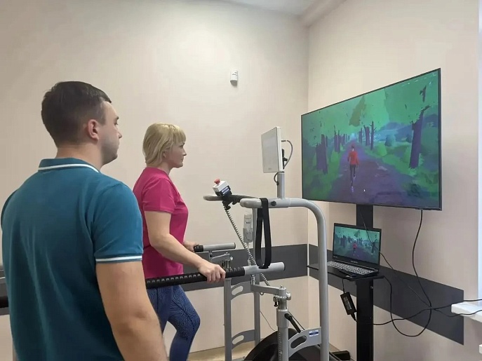 В Тульский онкоцентр привезли новое оборудование для реабилитации 