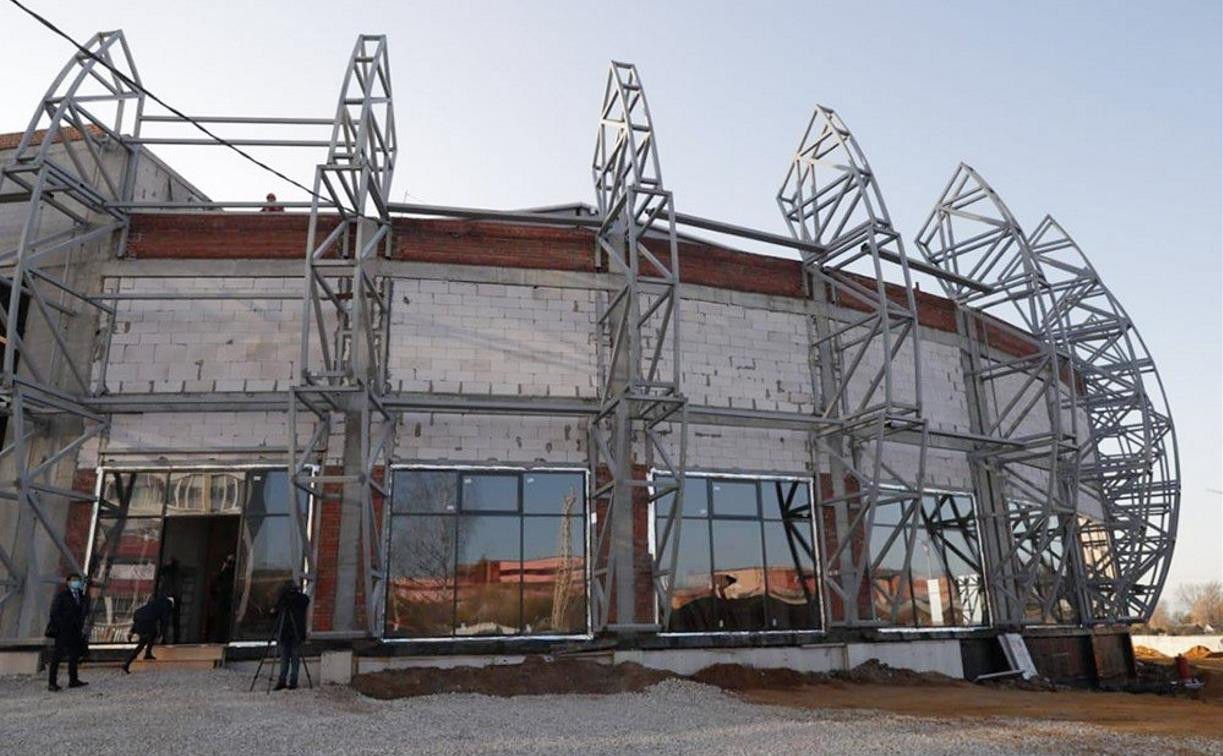 Как продвигается строительство спортивного центра «Тула-Арена»